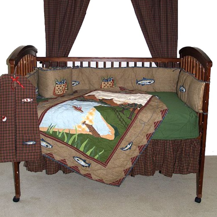 Gone Fishing Crib Set