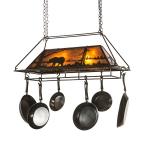 Rustic Pot Racks