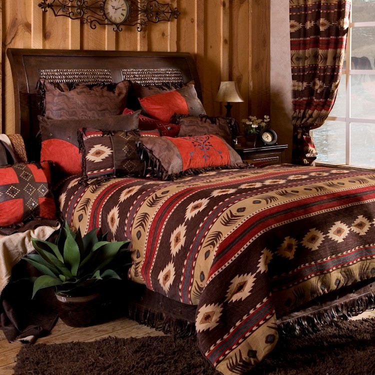 Cimarron Western Comforter Sets, Western Bedding Sets Full