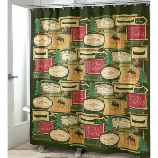 Rather Be Fishing Shower Curtain