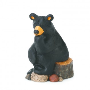 Thinker Bear Figurine