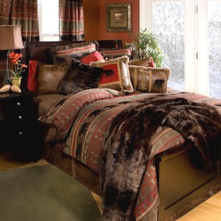 Bear Country Comforter Set - Twin