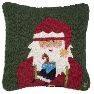 Cheers Santa Pillow