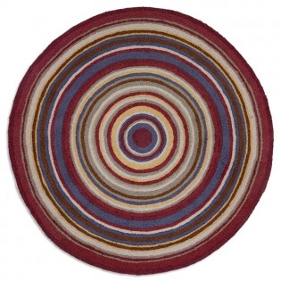 Bulls Eye Round Rug