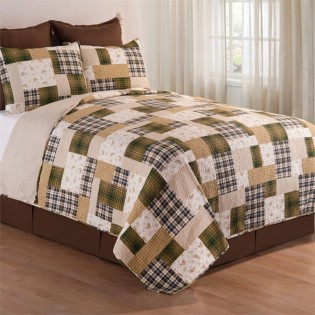Kingsley Patch Twin Quilt Set