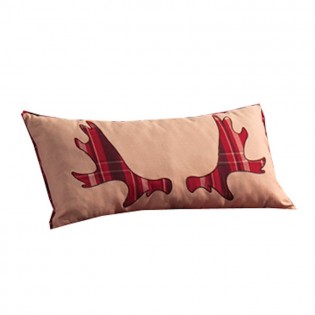 Moose Rack Pillow