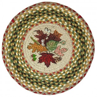 Autumn Leaves Chair Pad - Set of 4