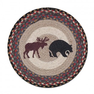 Moose and Bear Chair Pads - Set of 4
