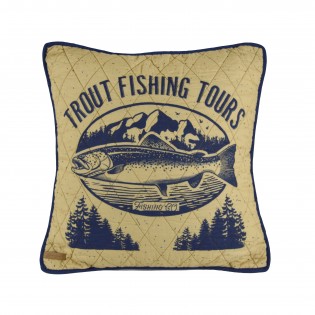 giant trout pillow