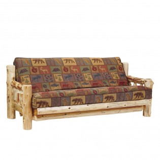 Cedar Log Futon