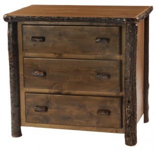 3 Drawer Hickory Dresser-Premium Line