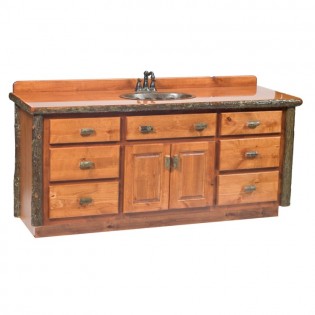 Hickory Vanity-With Top-6 Foot