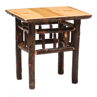 Hickory Open End Table-Designer Finish