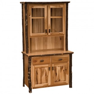 Hickory Buffet & Hutch-48 Inch-Traditional Finish