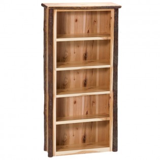 Hickory Medium Bookshelf-Traditional