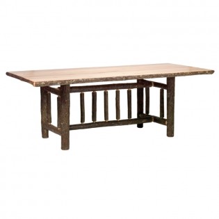 Rectangular Hickory Dining Table-7 Foot