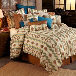 Alamosa Ikat Comforter Set-Queen