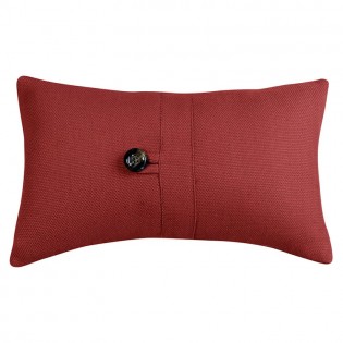 Oblong Red Pillow