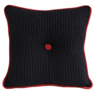 Bayfield Black Pin Stripe Pillow