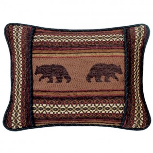 Bayfield Double Bear Pillow