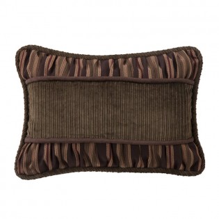 Pine Cord Pillow with Rouching