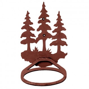 Pine Tree Towel Ring