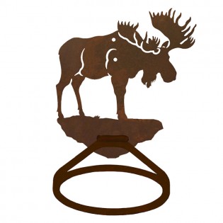 Bull Moose Towel Ring
