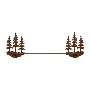 Pine Tree 18" Towel Bar