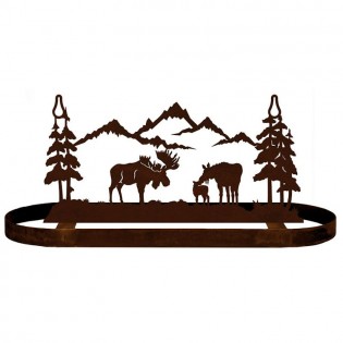 Moose Family Pot Rack