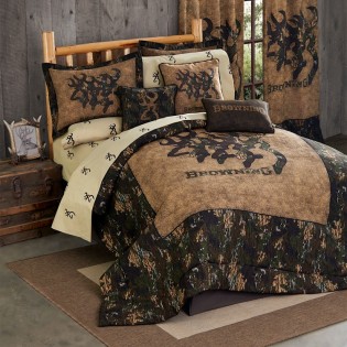 3D Buckmark EZ Bed Set-Twin