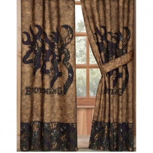 3D Buckmark Rod Pocket Drapes