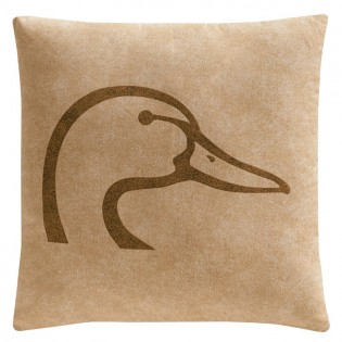 Ducks Unlimited Tan Logo Pillow