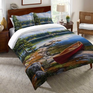 Blue Water Bay Duvet Cover-Twin