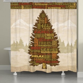 Great Outdoors Shower Curtain