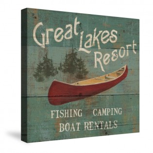 Great Lakes Resort-24x36