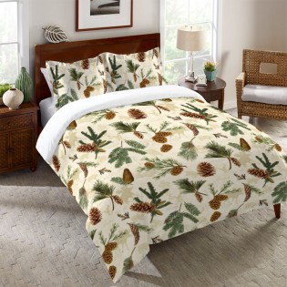 Pine Cone Twin Duvet Cover