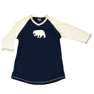 Bear Fair Isle Long Tee-Large