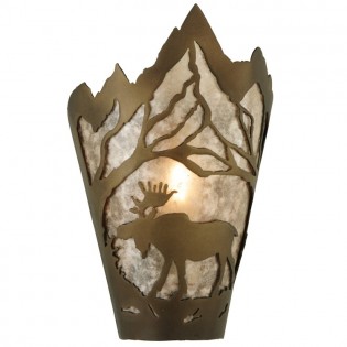 Moose Mountain Sconce-Left