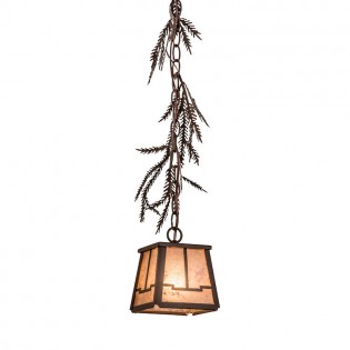 Pine Branch Valley View Mini Pendant Light