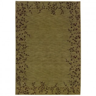 Moss Tiny Branches Area Rug - 4x6