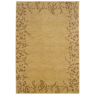 Wheat Tiny Branches Area Rug - 8x10