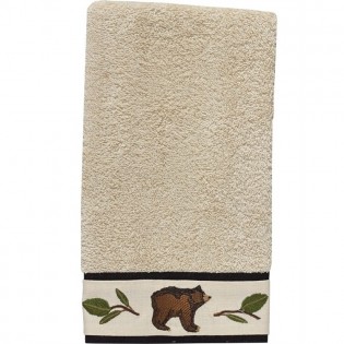 Black Bear Tip Towel