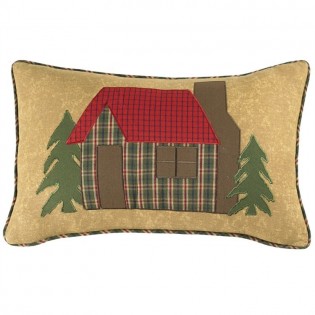 Country Cabin Rectangle Pillow
