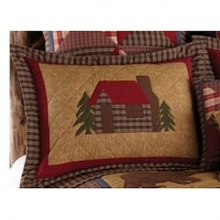 Country Cabin King Pillow Sham