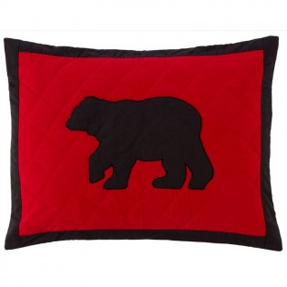 Buffalo Bear King Sham