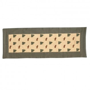 Moose and Pine Table Runner