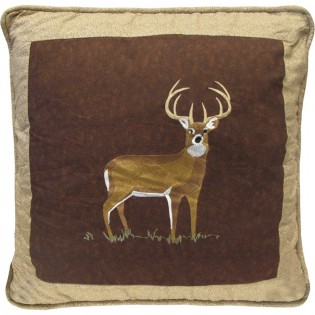 Deer Portrait Pillow