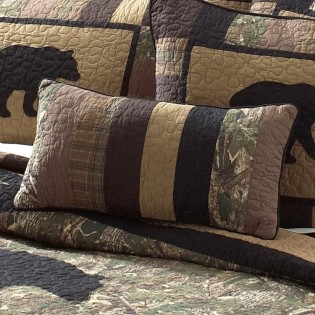 Camo Bear Pillow