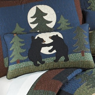 Bear Dance Rectangle Pillow