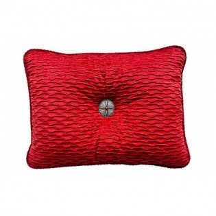 Red Eureka Accent Pillow